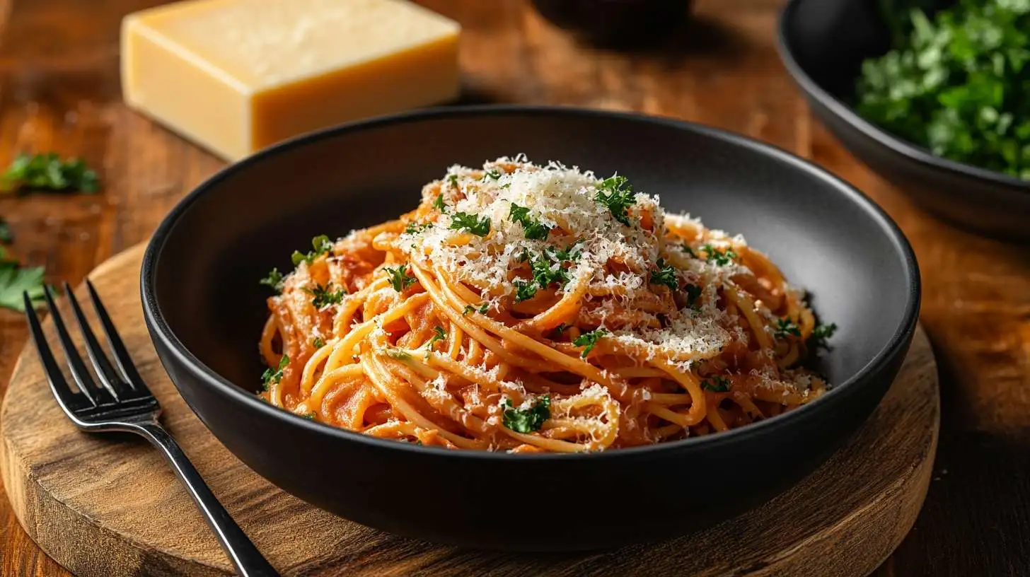Boursin Pasta Recipe - A creamy and dreamy pasta dish with Boursin cheese.