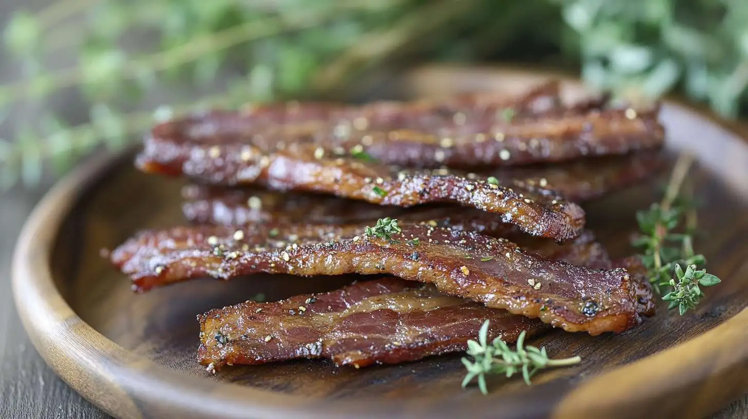 Is beef bacon healthy? Find out the nutrition facts & benefits.